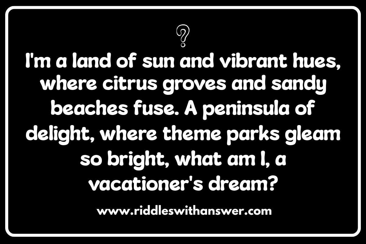 Florida Trivia: Challenging Riddles for All Ages