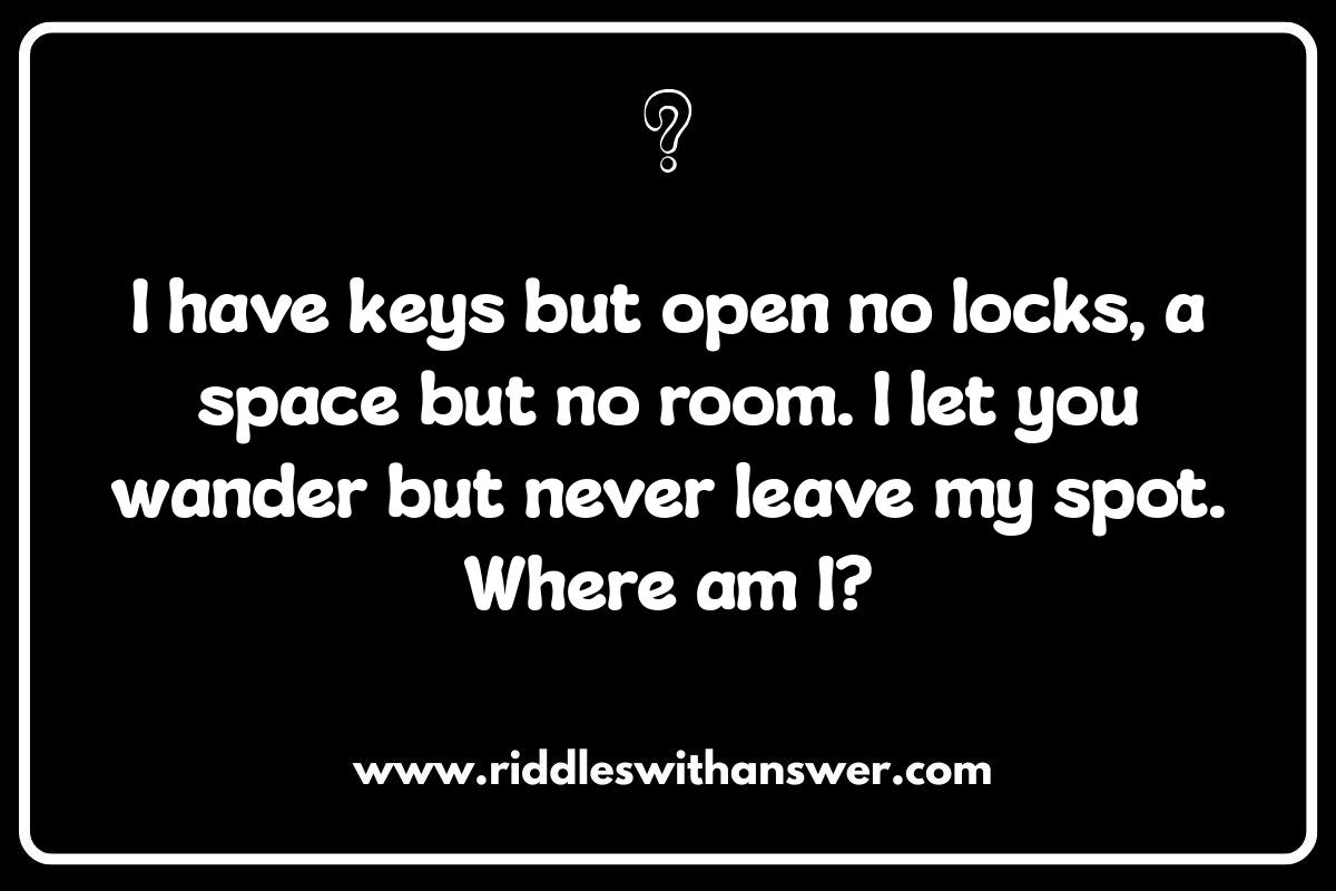 Fun Where Am I Riddles: Indoor Family Adventures