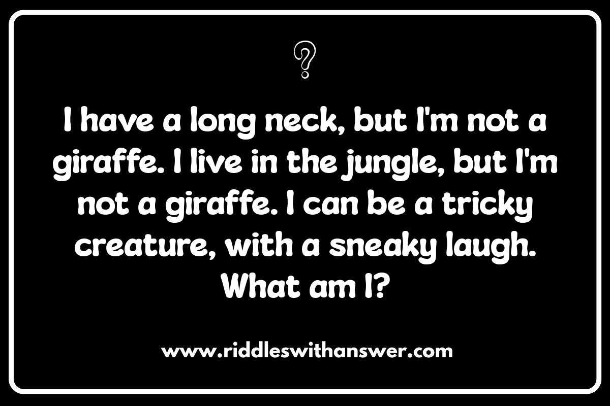 Fun and Engaging: Jungle Riddles for Kids