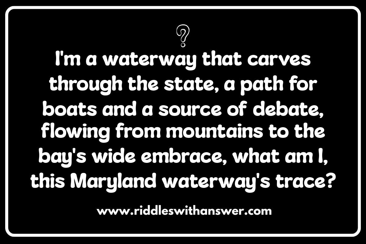 Geography of Maryland: Trivia and Riddles About Landmarks