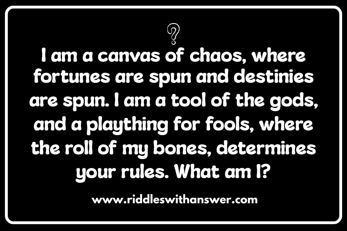 Hard DnD Riddles: Examples for High-Level Campaigns