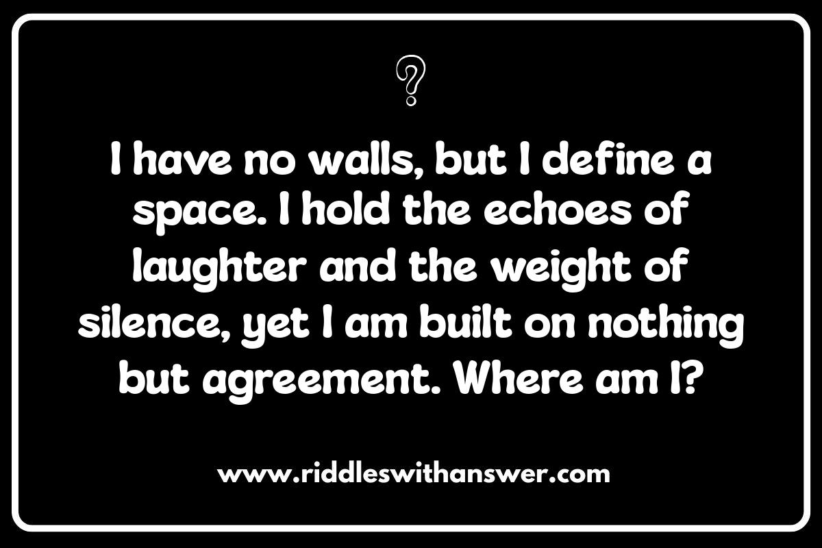 Hard Where Am I Riddles: Testing Your Spatial Reasoning