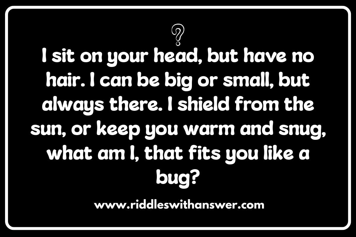 Hat Riddles for Kids: A Fun Brain Teaser