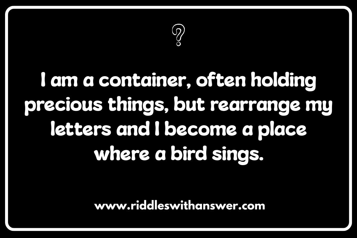 Hidden Word Riddles in Literature and Pop Culture