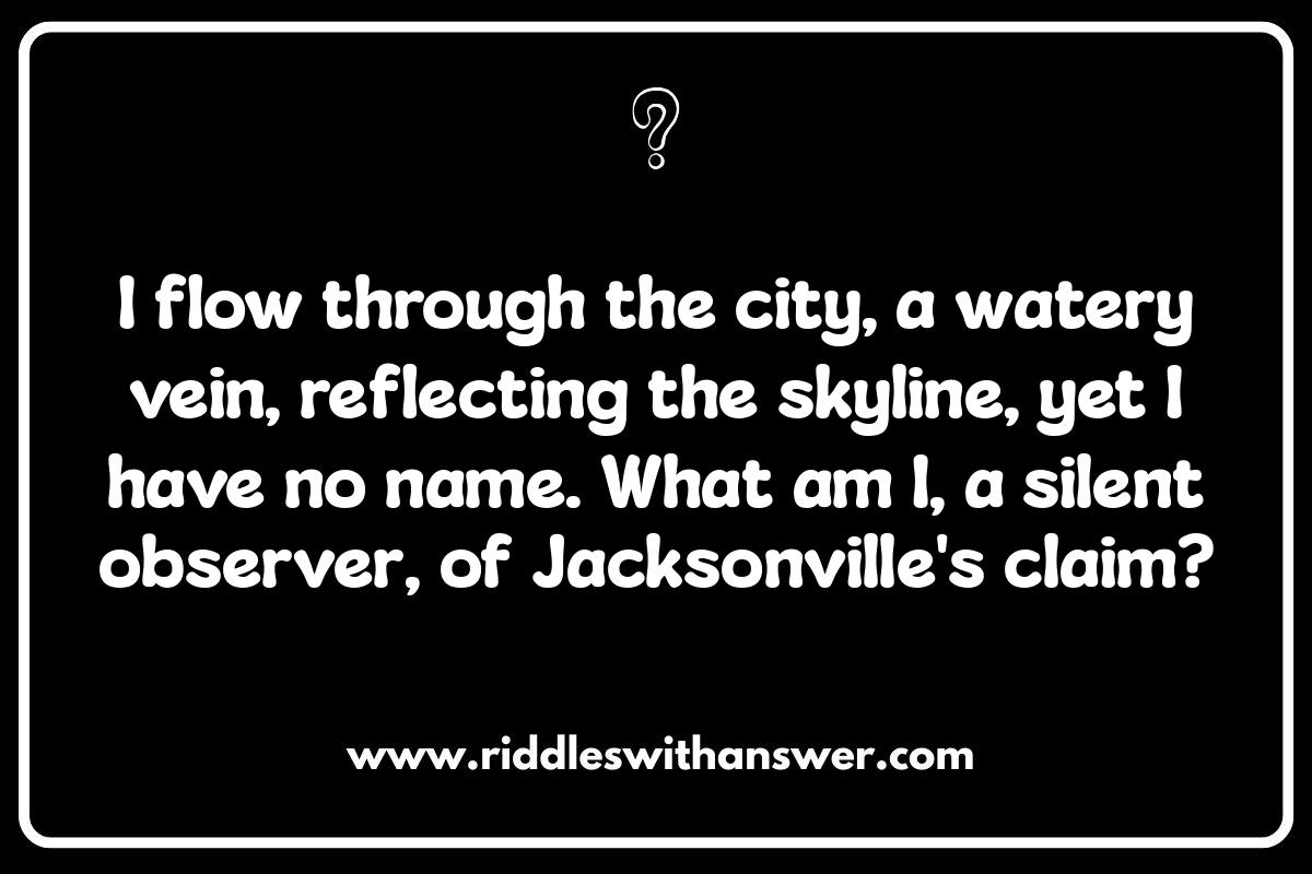 Jacksonville Riddles: Decoding the City