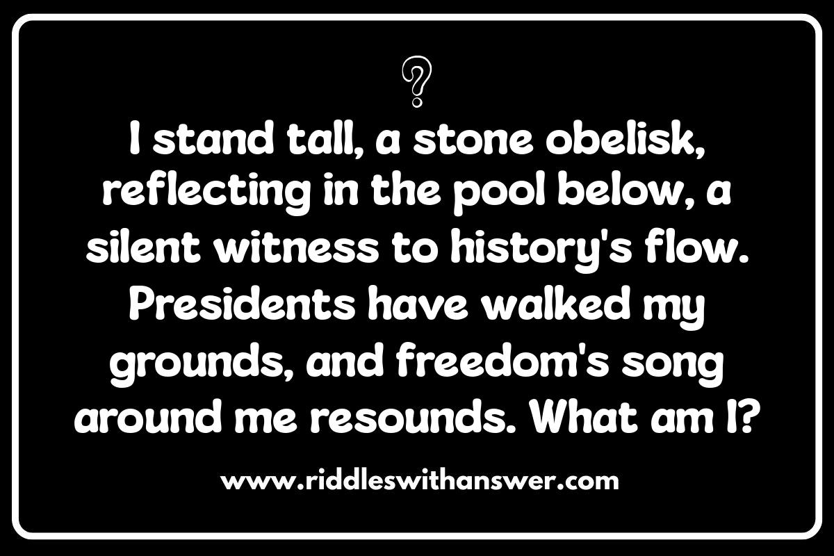 Landmarks and Legends: Washington, D.C. Riddles