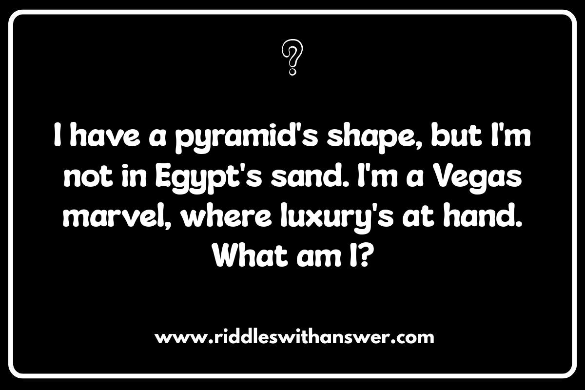 Las Vegas Riddles: Themed Entertainment Brain Teasers