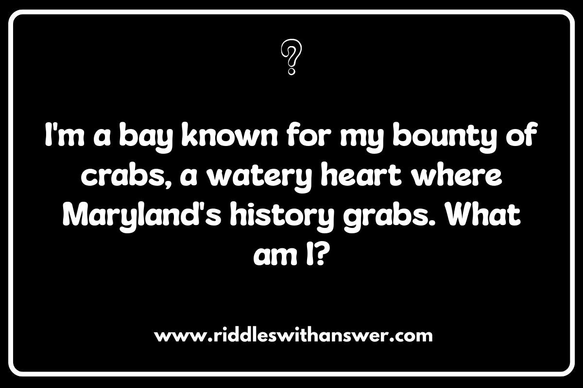 Maryland Riddles for Kids: Fun Facts About the Free State