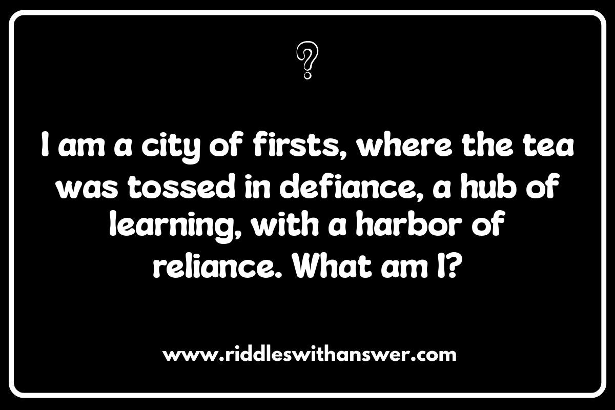 Massachusetts Riddles: Test Your Bay State Knowledge
