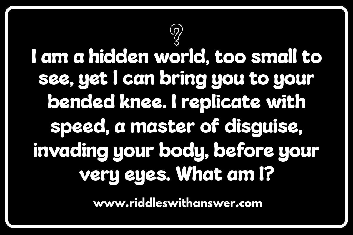 Microbial Mysteries: Medical Science Riddles