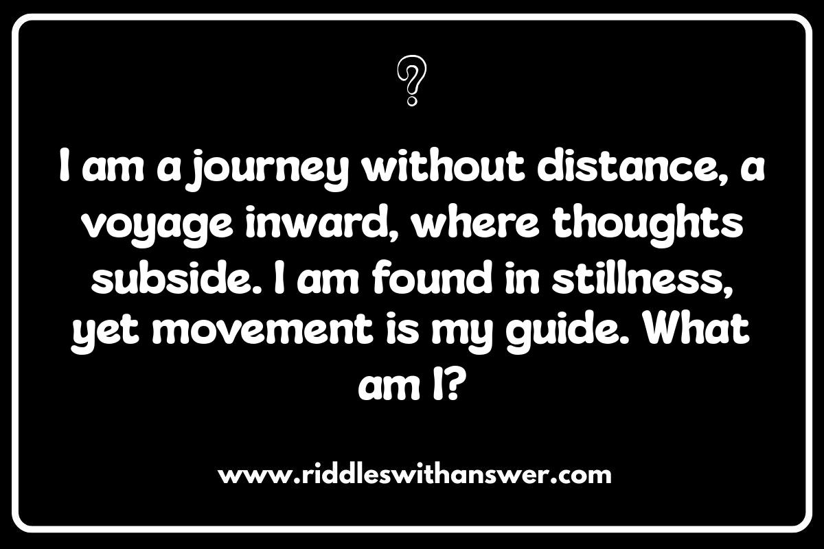 Mindful Puzzles: Exploring Yoga and Meditation Riddles