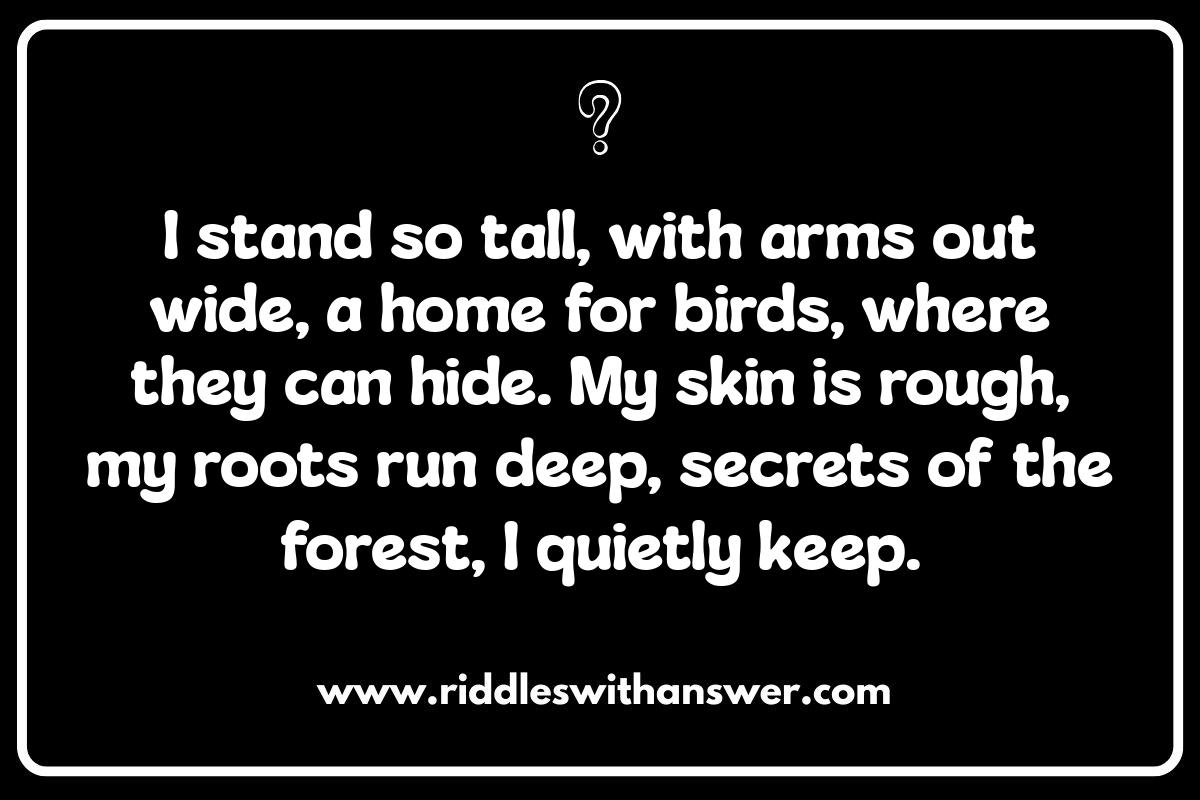 Nature-Themed Tree Riddles for Kids: Exploring the Outdoors