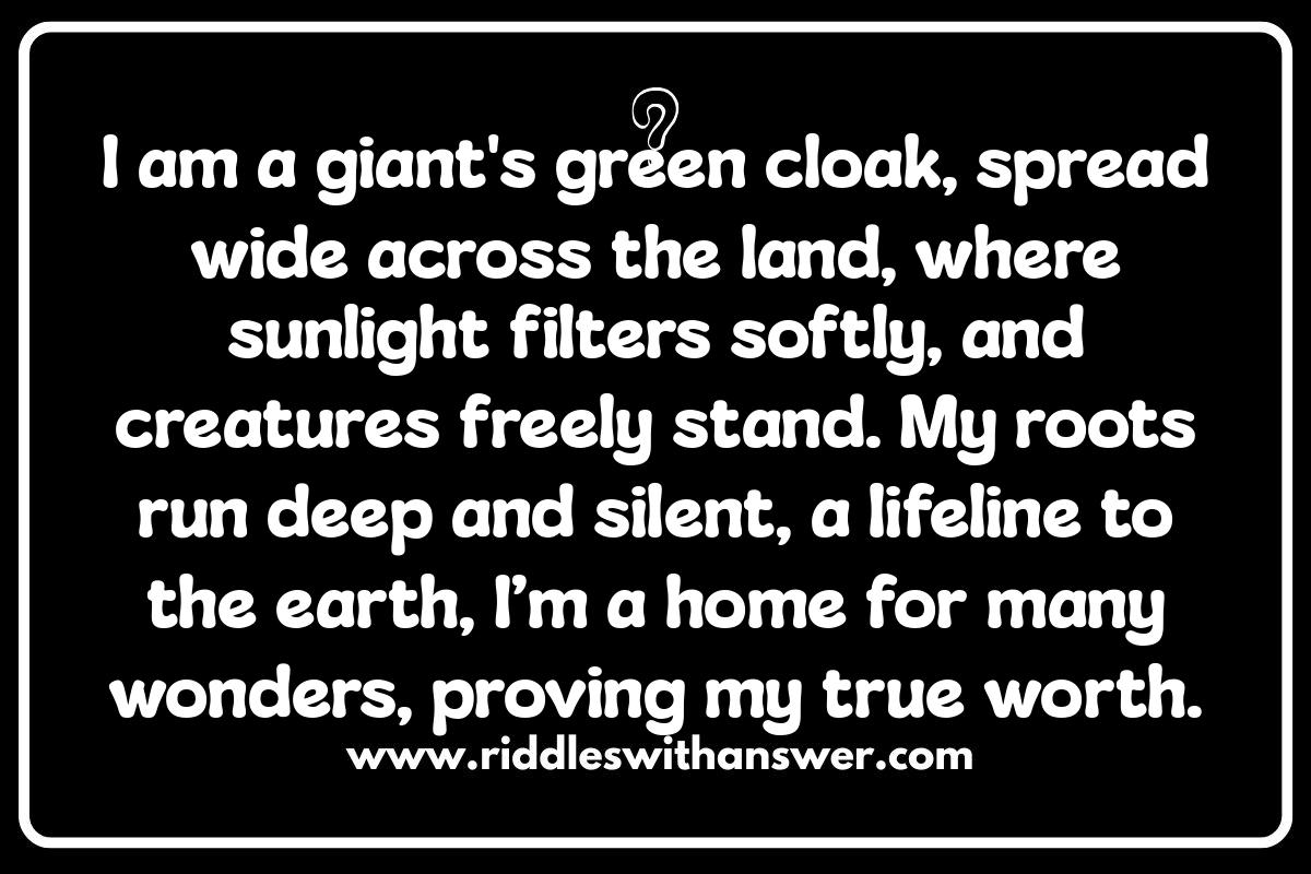 Nature-Themed Where Am I Riddles for Kids: Fostering Environmental Awareness