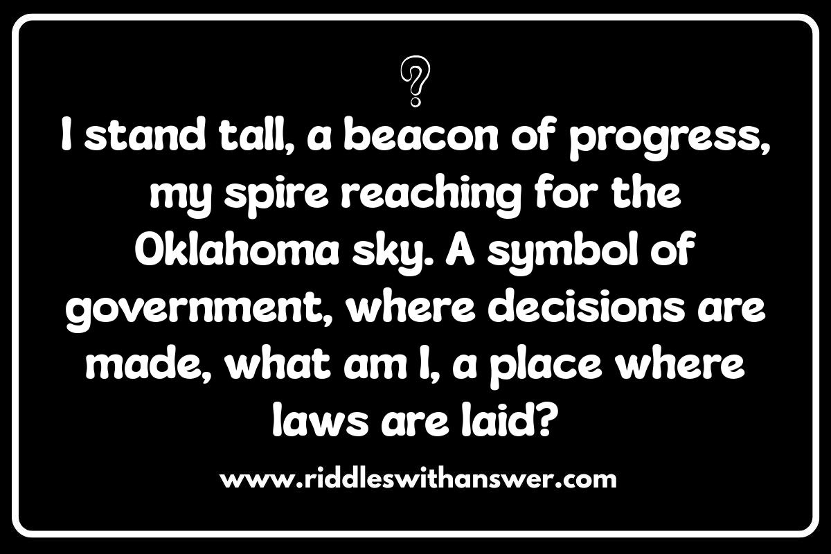 Oklahoma City Riddles: Engaging with Iconic Architecture
