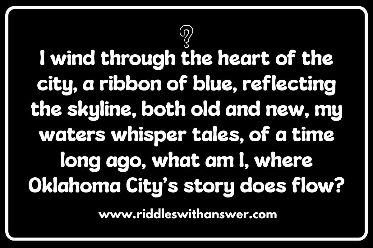 Oklahoma City Riddles: Solving Nature-Based Puzzles