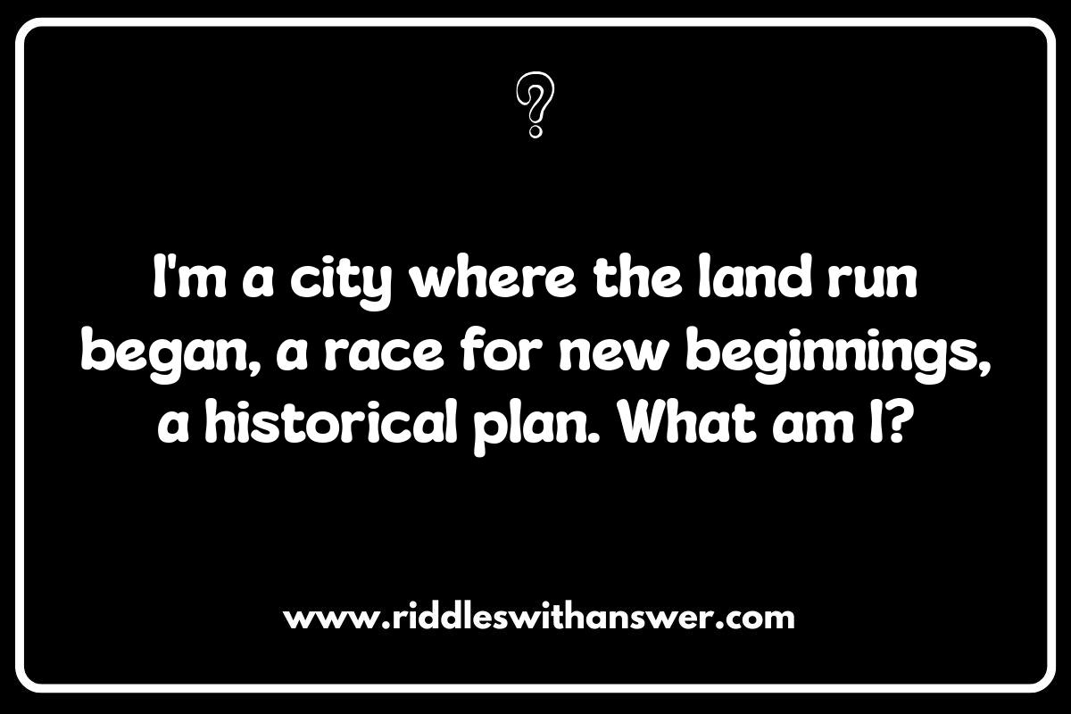 Oklahoma Riddles: Test Your State Smarts