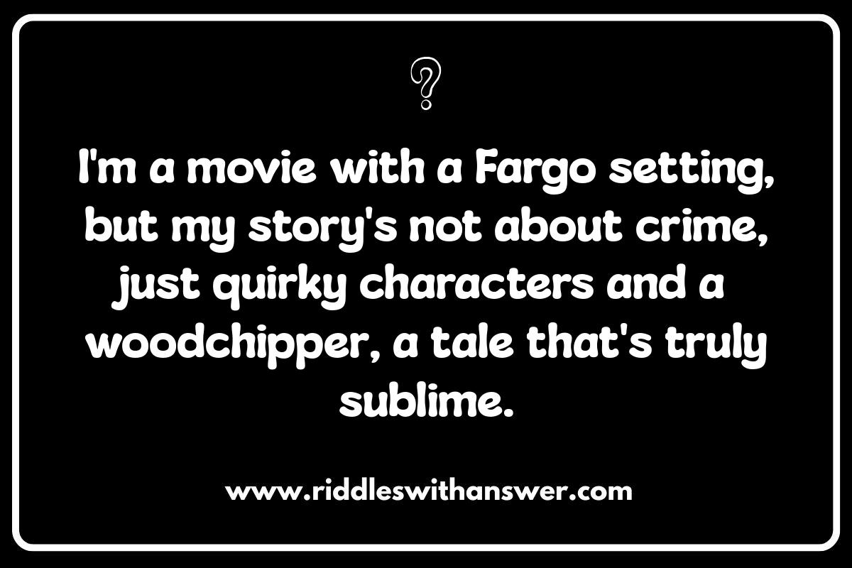Pop Culture North Dakota Riddles: Movies, Music, and More