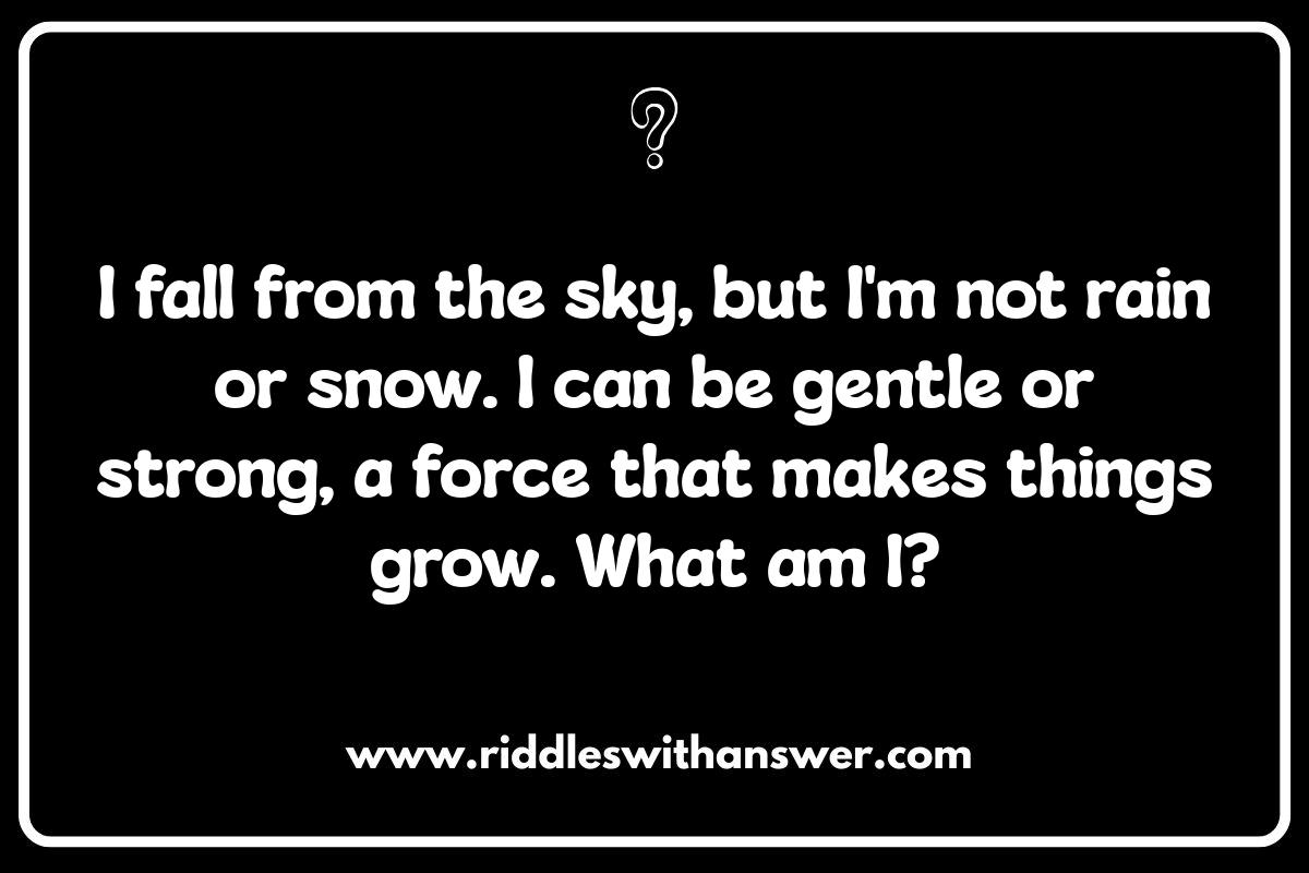 Printable Weather Riddles for Kids: Ready-Made Fun
