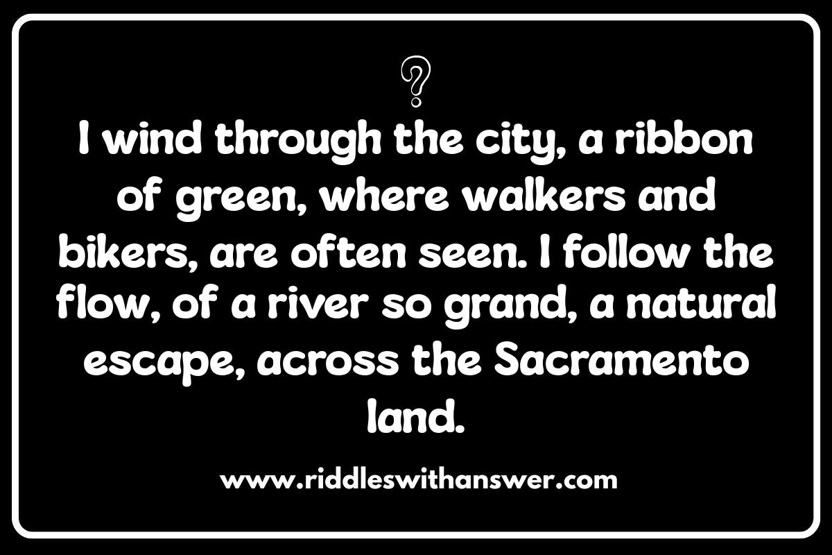 Sacramento Riddles: Nature
