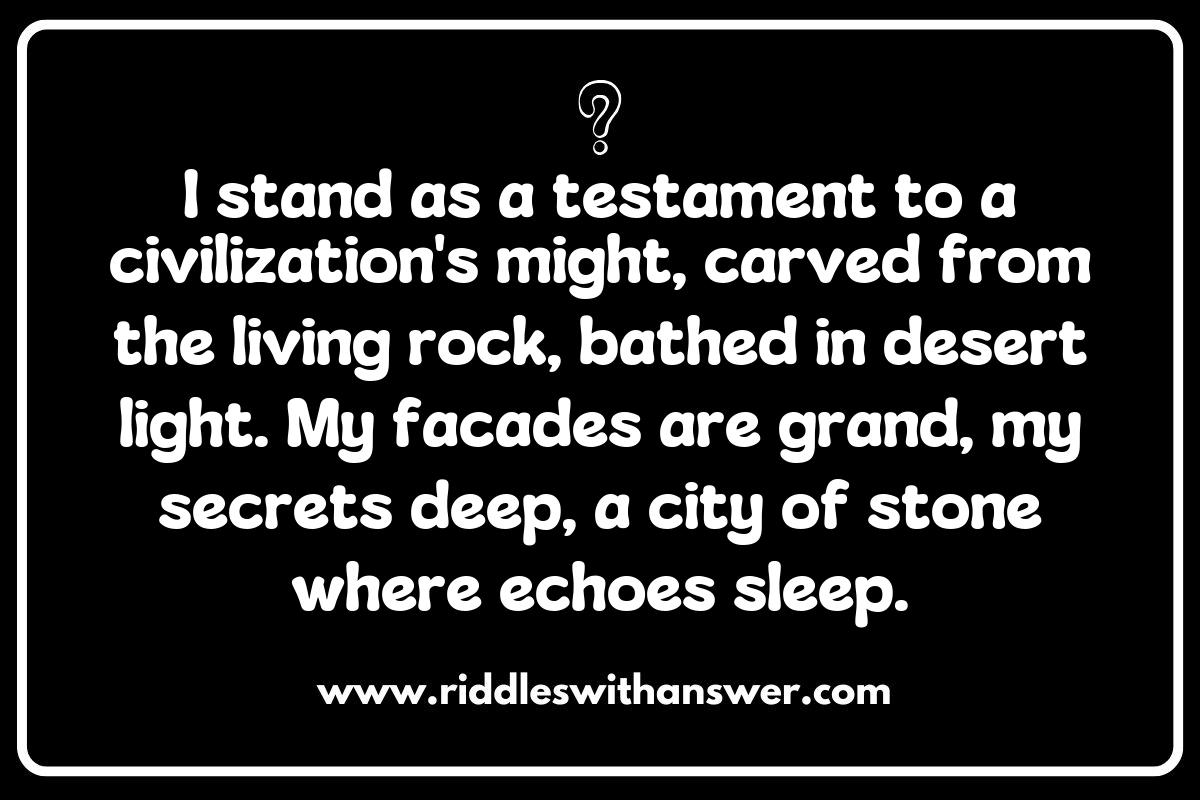 Seven Wonders Riddles: Geography and Architecture Puzzles