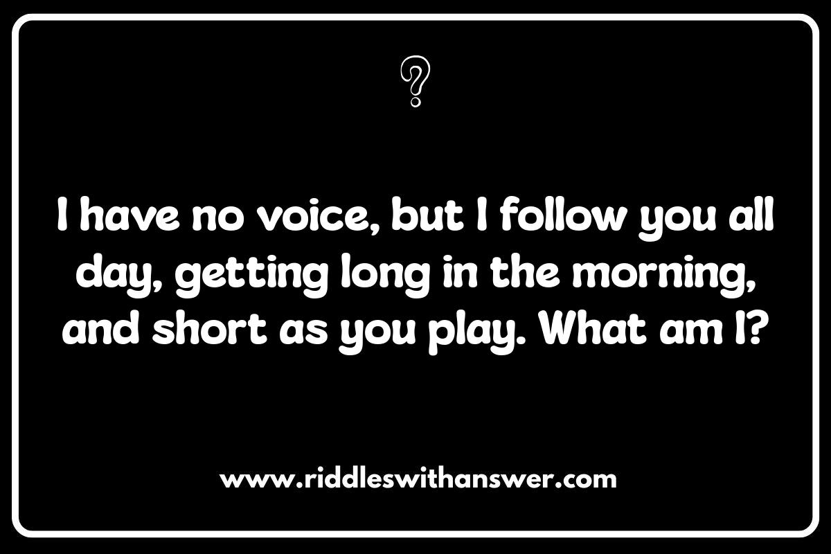 Shadow Riddles for Kids: Indoor & Outdoor Play