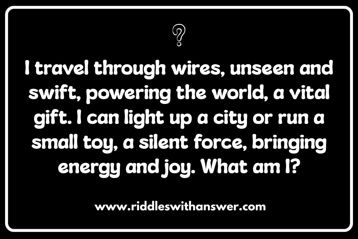 Shockingly Fun: Electricity Riddles and Their Solutions