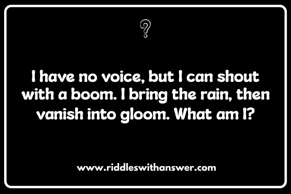 Sky Riddles for Kids: Weather-Related Brain Teasers