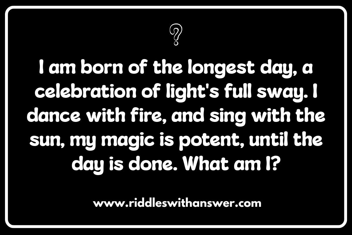 Summer Solstice Riddles: Brightening Your DnD Game