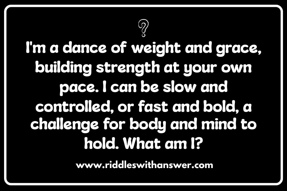 Test Your Knowledge: Fitness Riddles for All Levels