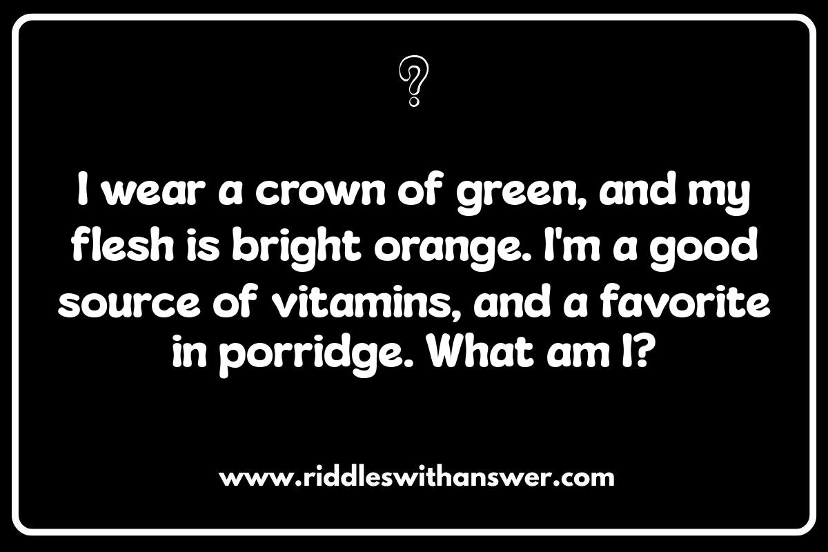 Test Your Knowledge: Healthy Eating Riddles