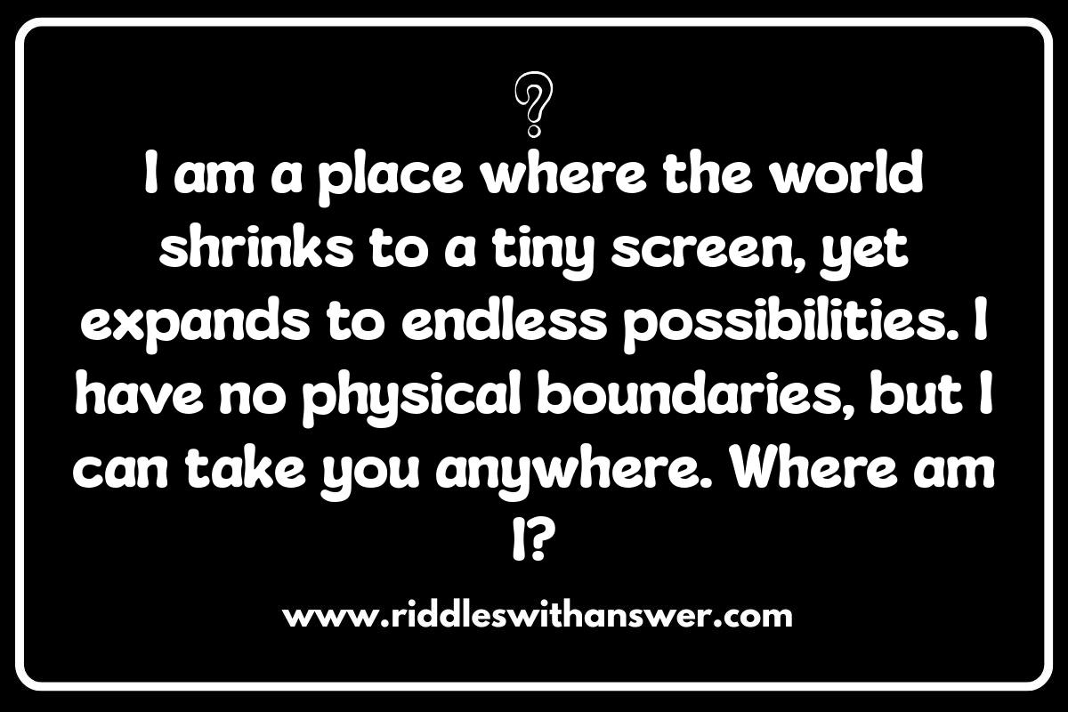 Testing Your Deduction Skills: Solving Location Riddles