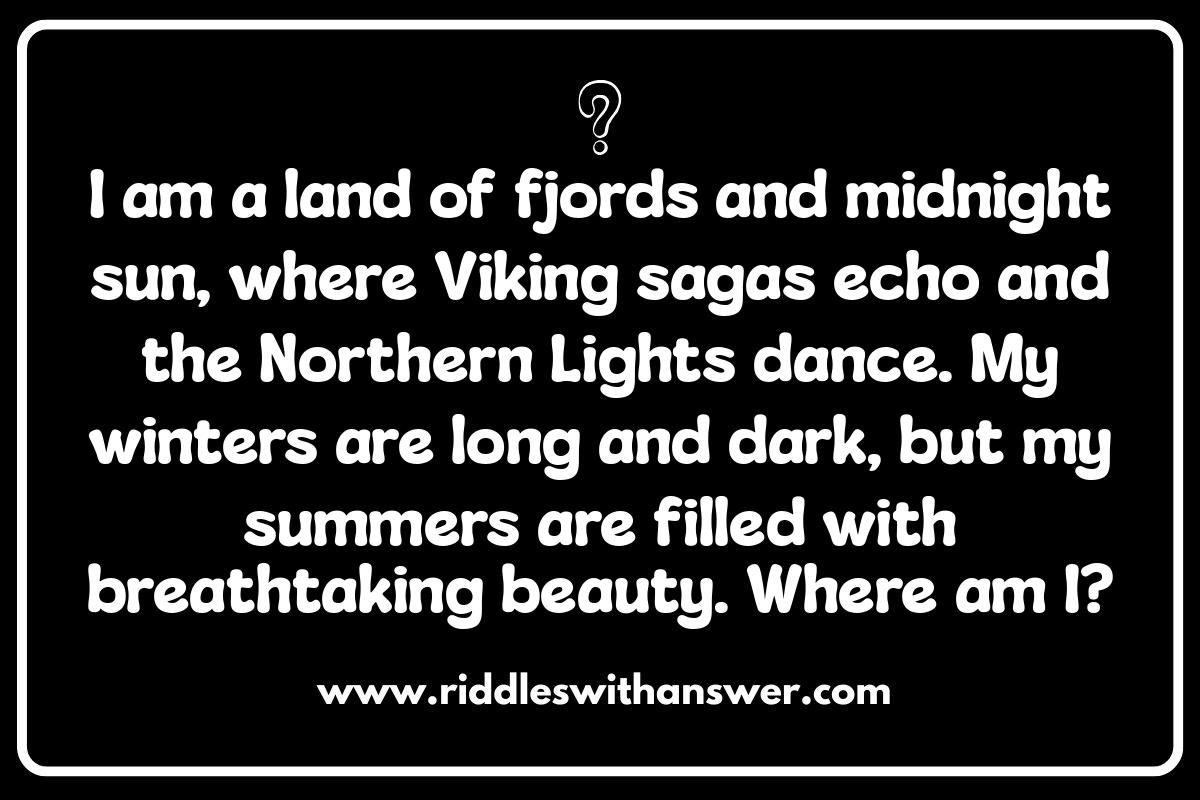 Testing Your Knowledge: Geography Riddles and Locations