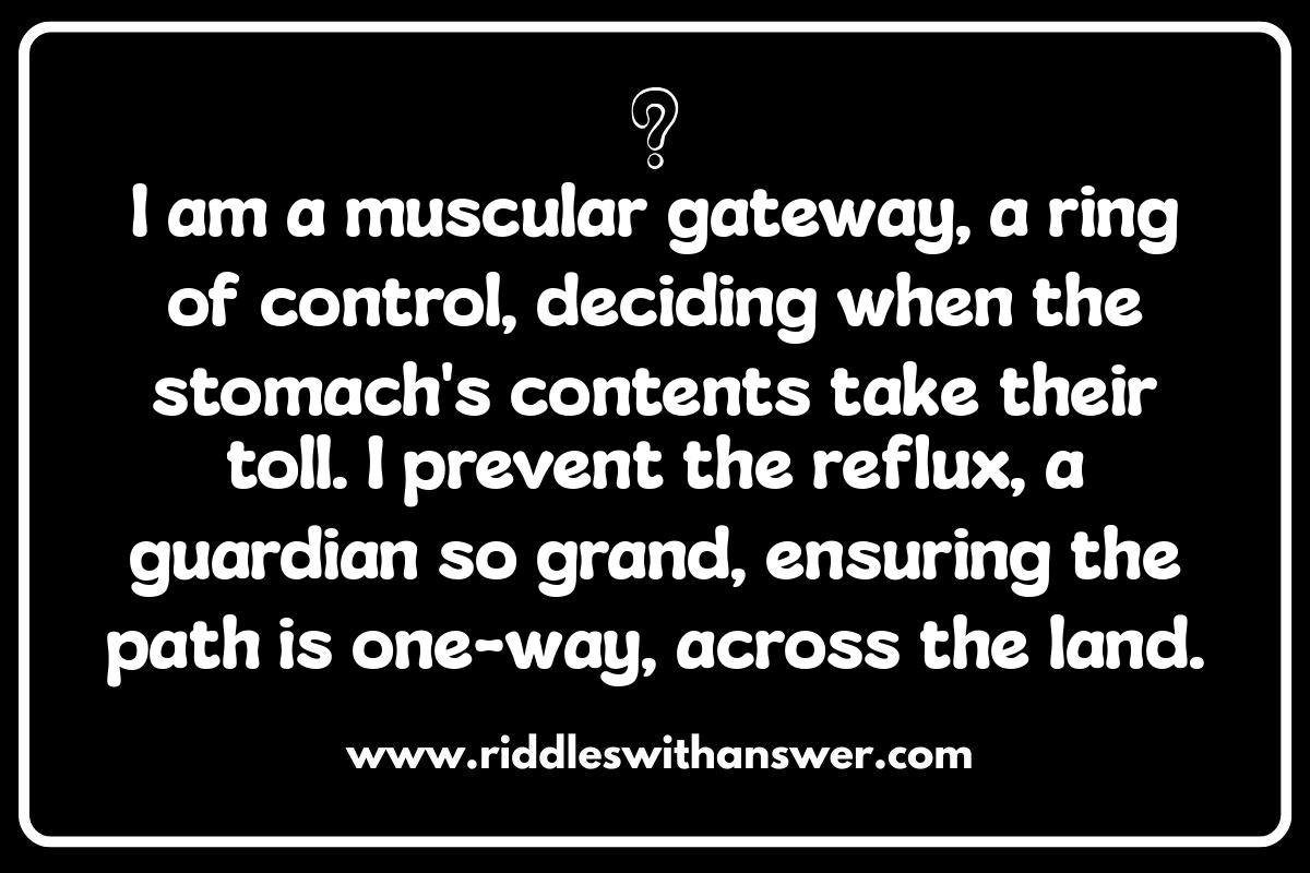 Testing Your Knowledge: Hard Digestive System Riddles