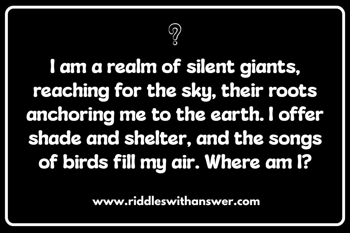 Testing Your Wits: Geographical Where Am I Riddles