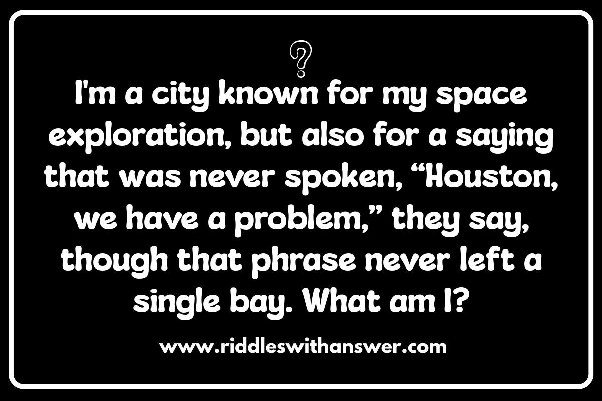 Texas Riddles: Can You Solve These Brain Teasers?