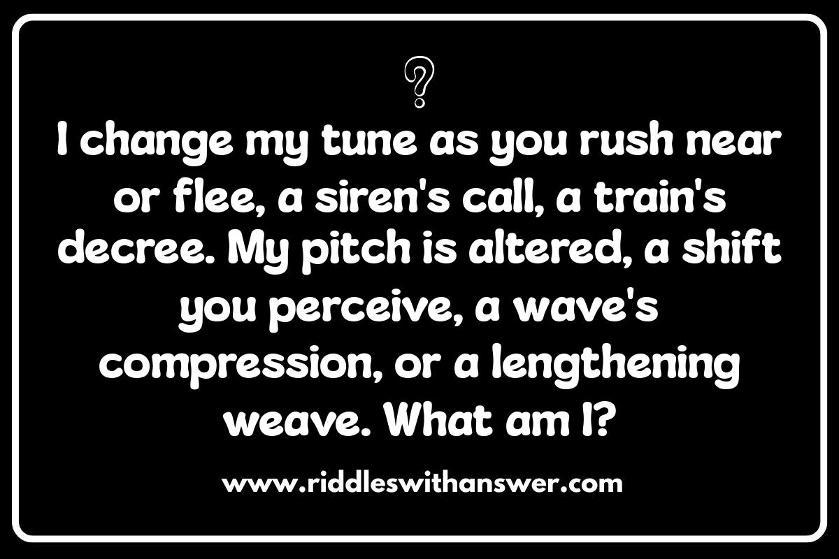 The Doppler Effect: Sound Wave Riddles in Perspective