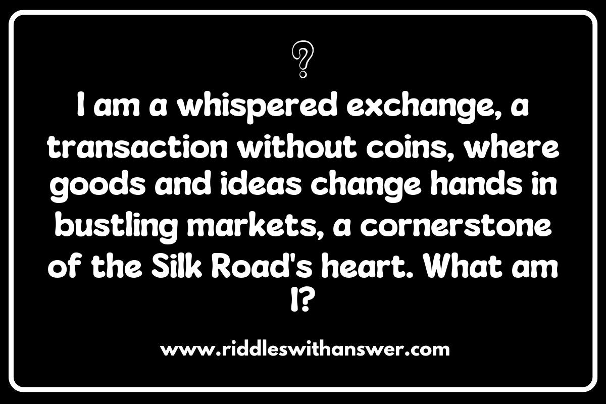 The Silk Road Riddles: Linguistic and Literary Puzzles