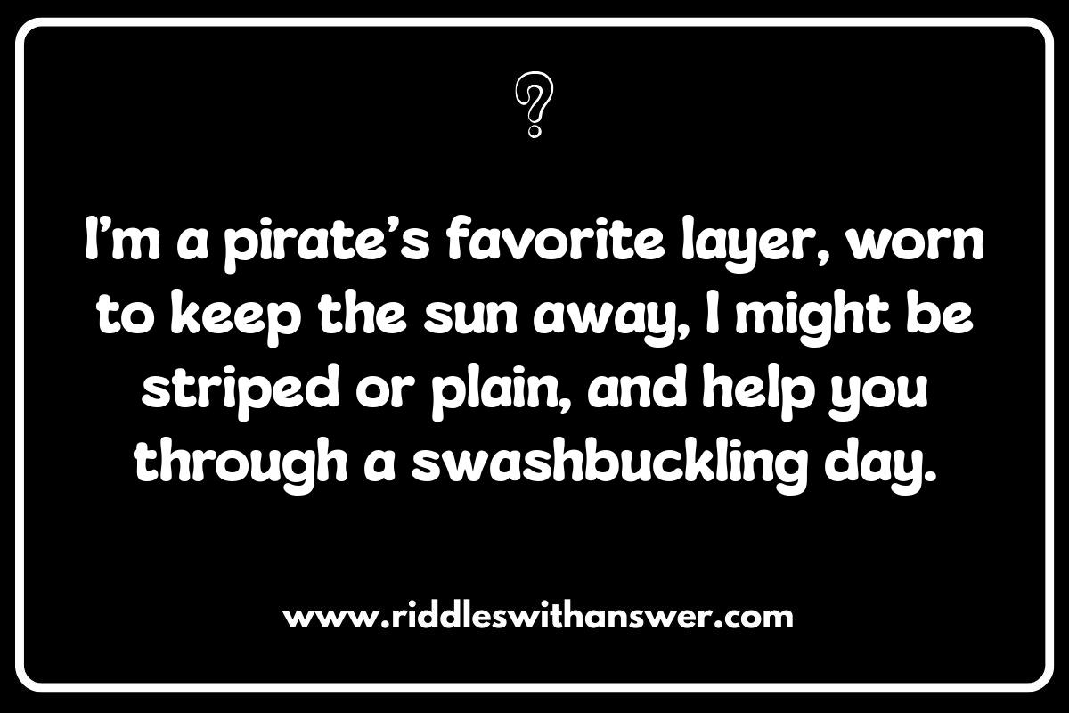 Thematic Clothing Riddles for Kids: From Pirates to Princesses