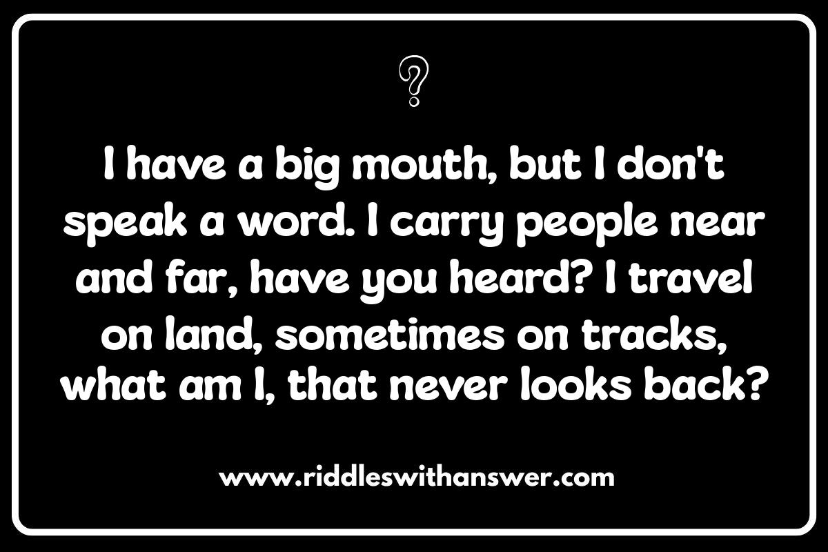 Transportation Riddles: Fun for Little Explorers