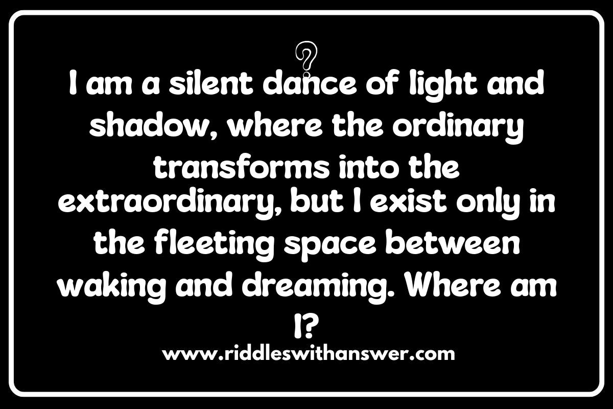 Unlocking the Logic: Mastering Where Am I Riddles