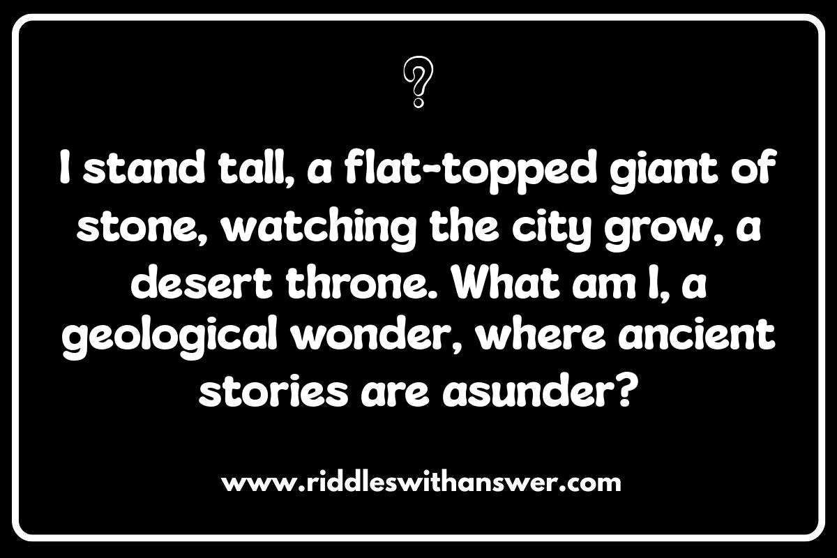Unlocking the Secrets: Mesa Riddles and Their Origins