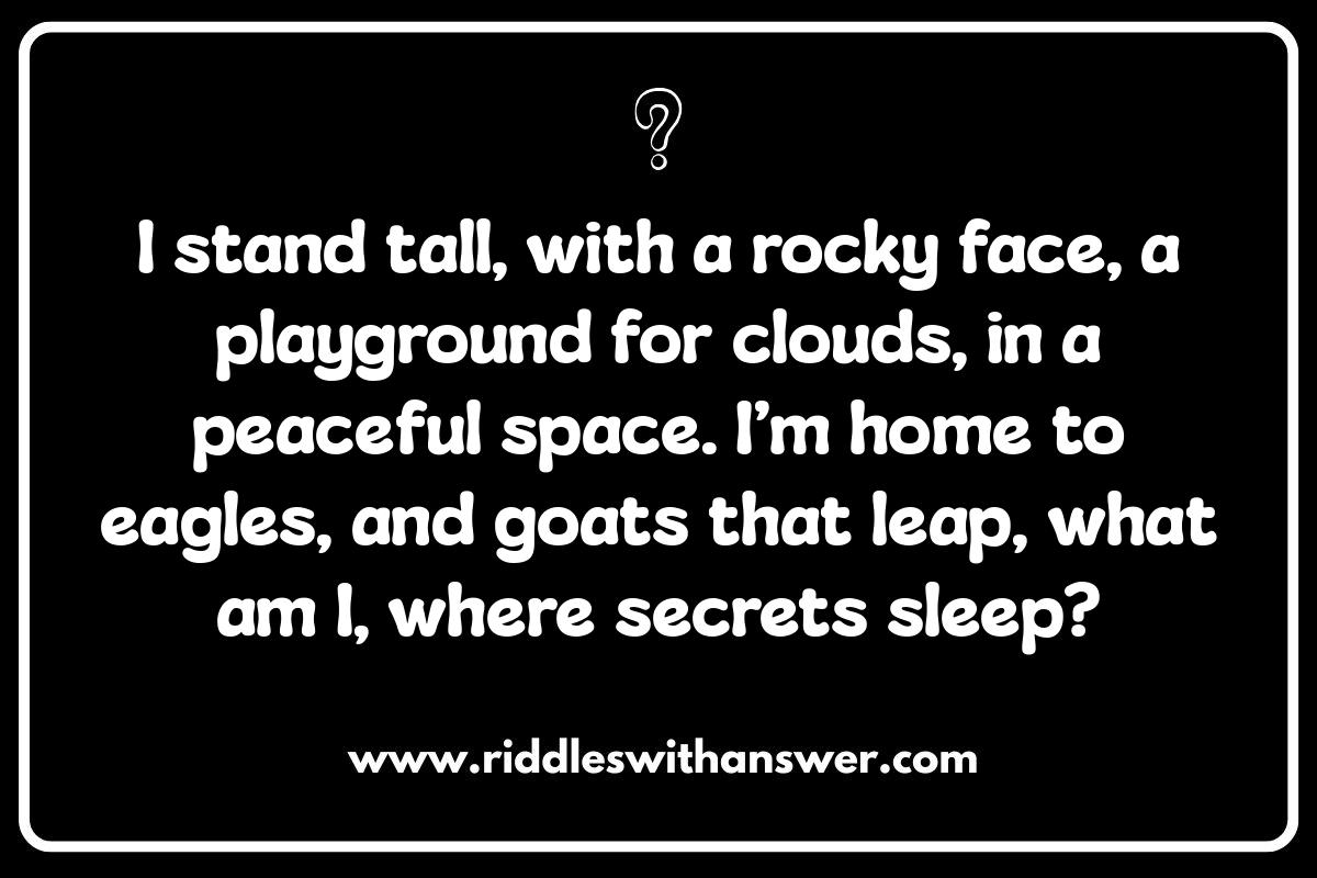 Unveiling Mountain Riddles for Kids: Nature