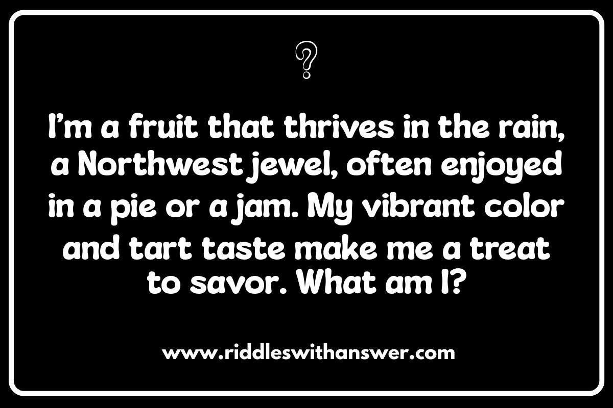 Washington State Food Trivia: Riddles About Local Delicacies