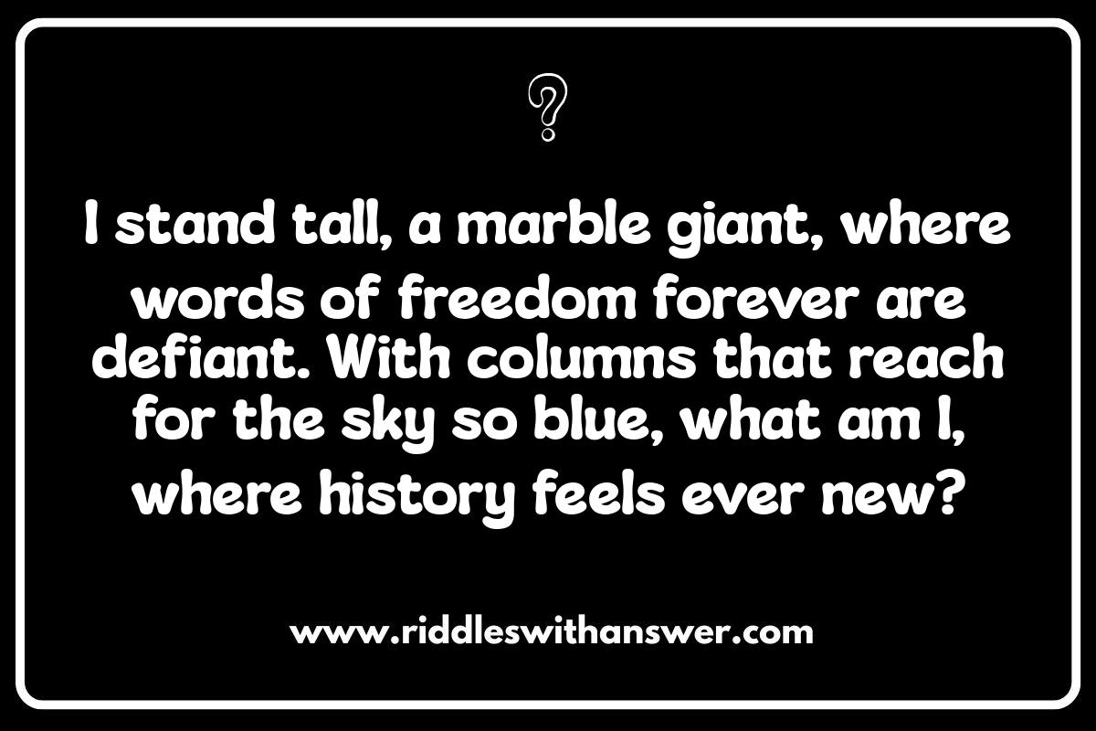 Washington, D.C. Riddles: Unraveling the Capital