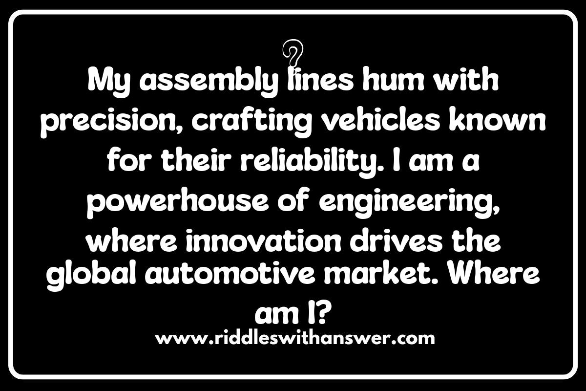 Where Am I: Economy and Industry Clues in Riddles