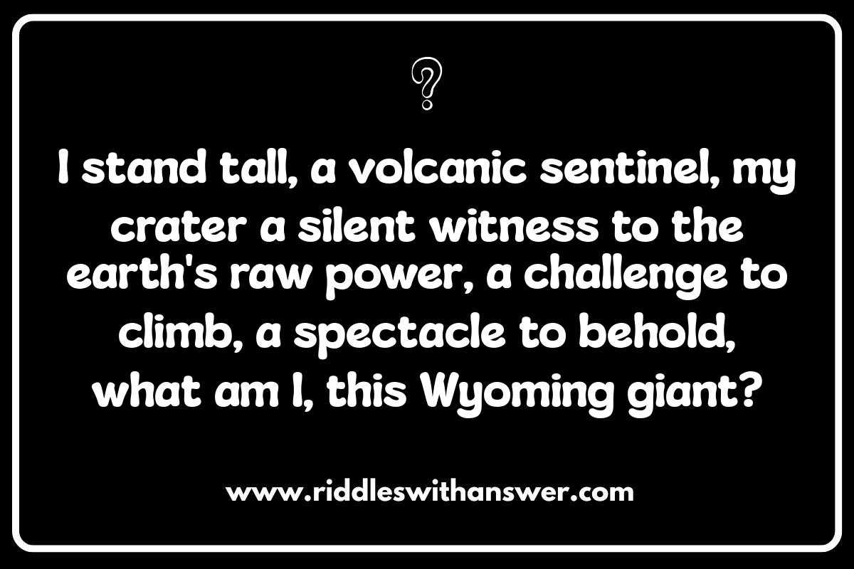 Wyoming Riddles: Challenging Brainteasers About the Least Populated State