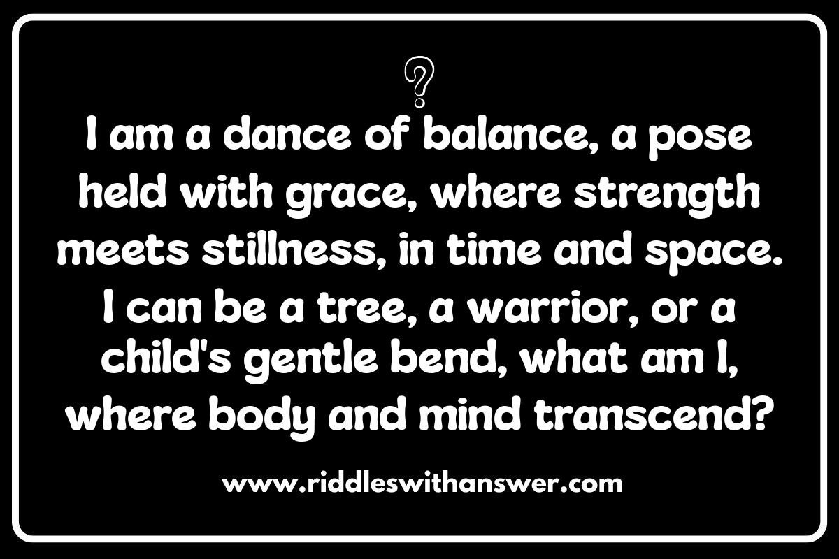 Yoga and Meditation Riddles: Unlocking Inner Peace