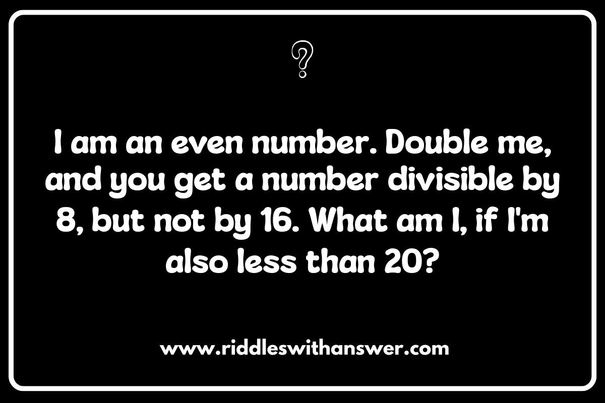 Odd and Even Number Riddles: A Mathematical Brain Teaser