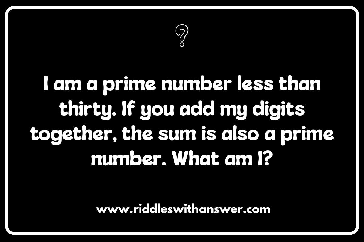 Prime Number Riddles and Cryptography: The Connection