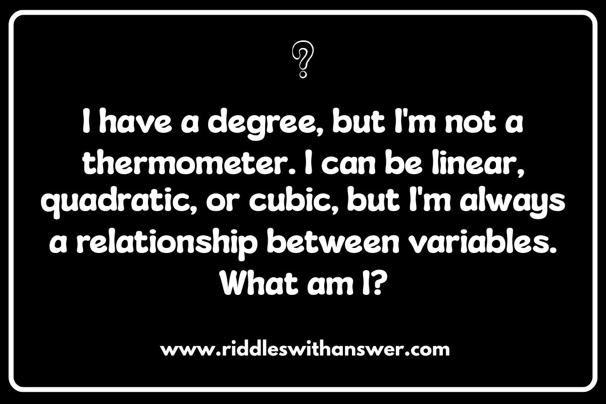 Algebraic Brain Teasers: Riddles with Equations